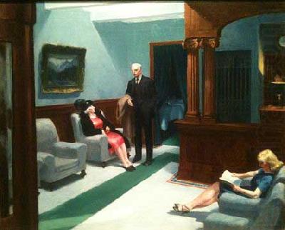 edward hopper Hotel Lobby china oil painting image